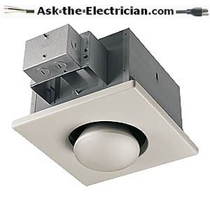 Bathroom Exhaust   Heater on How To Install A Bathroom Exhaust Fan