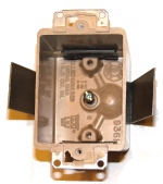 electrical wiring box - 1-gang cut in box