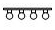 Multi-light Bar Electrical Symbol