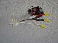 connection with wire clip