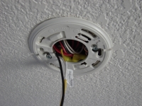 base mount at ceiling