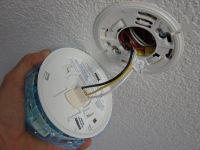 mounting smoke detector