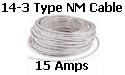 electrical wire - 14-3 Romex wire
