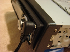 Handy Front AUX Jack