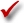 red check box