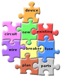 electrical parts puzzle